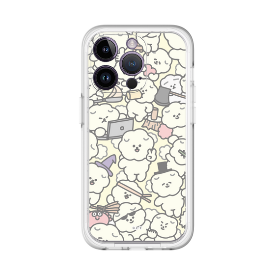 Slim Protection Premium Case［ Mossari Mosao - Fluffy - Beige ］