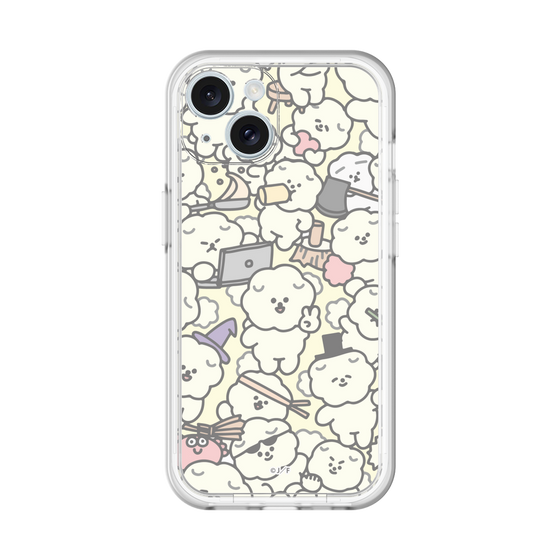 Slim Protection Premium Case［ Mossari Mosao - Fluffy - Beige ］