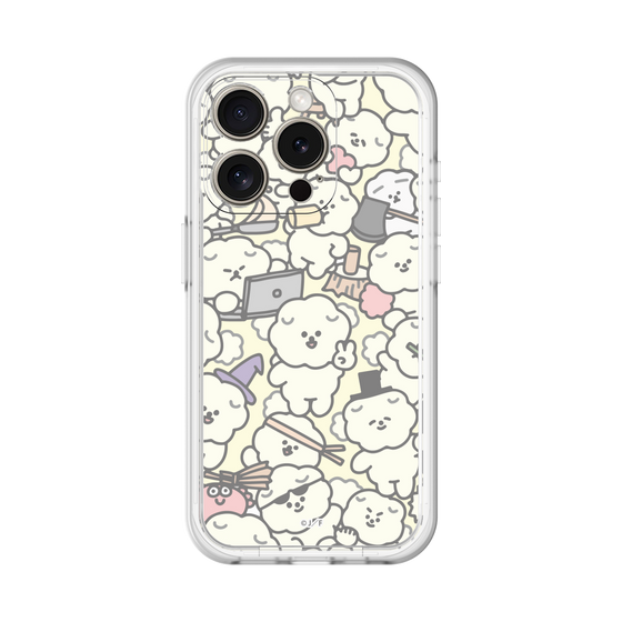 Slim Protection Premium Case［ Mossari Mosao - Fluffy - Beige ］