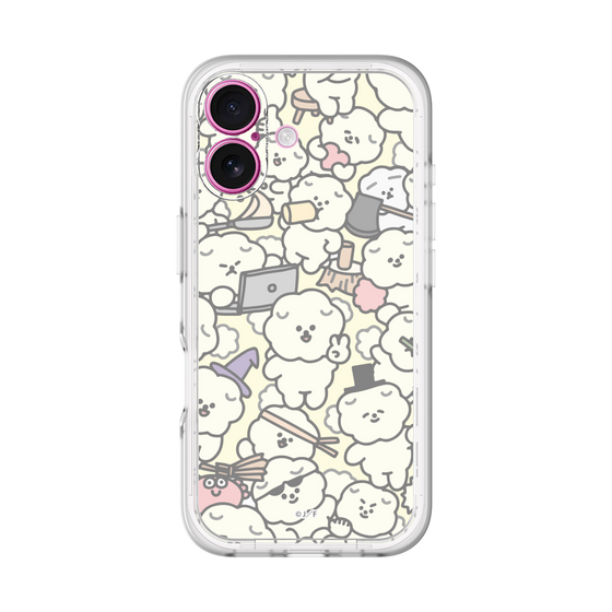 Slim Protection Premium Case［ Mossari Mosao - Fluffy - Beige ］