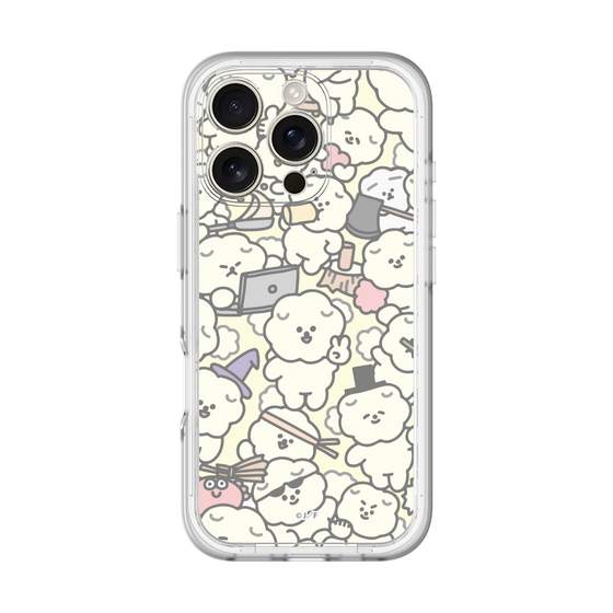 Slim Protection Premium Case［ Mossari Mosao - Fluffy - Beige ］