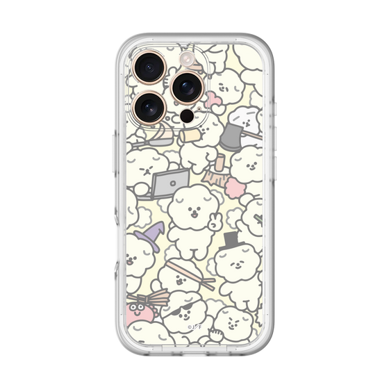 Slim Protection Premium Case［ Mossari Mosao - Fluffy - Beige ］