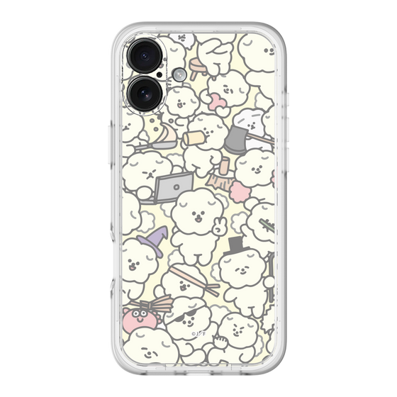 Slim Protection Premium Case［ Mossari Mosao - Fluffy - Beige ］