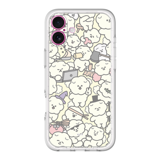 Slim Protection Premium Case［ Mossari Mosao - Fluffy - Beige ］