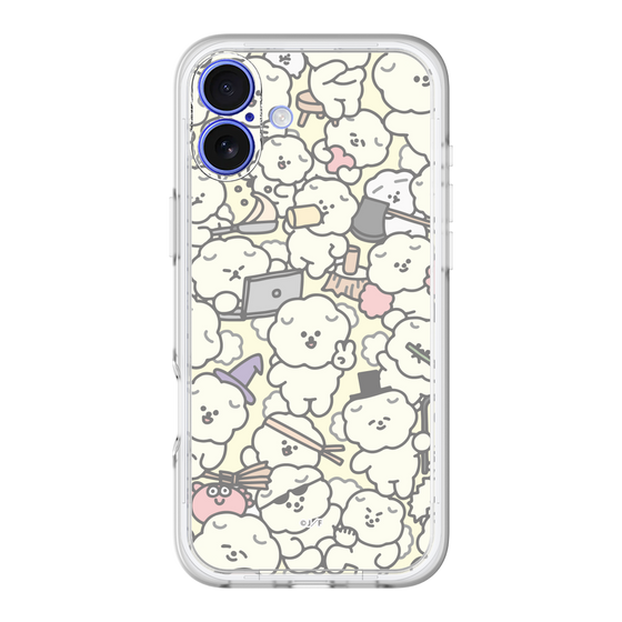Slim Protection Premium Case［ Mossari Mosao - Fluffy - Beige ］