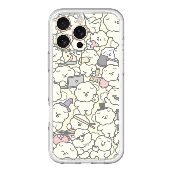 Slim Protection Premium Case［ Mossari Mosao - Fluffy - Beige ］