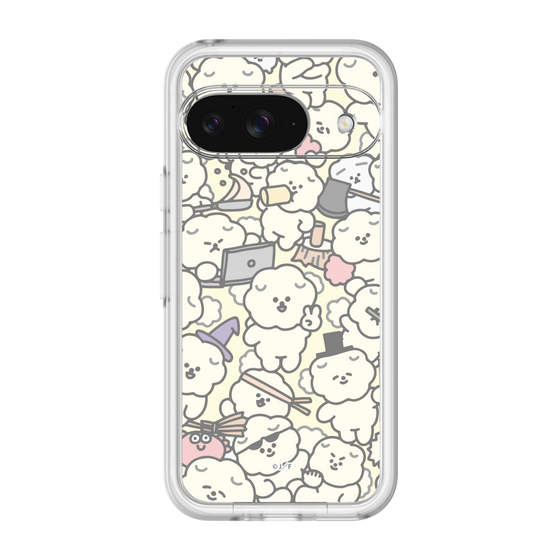 Slim Protection Premium Case［ Mossari Mosao - Fluffy - Beige ］