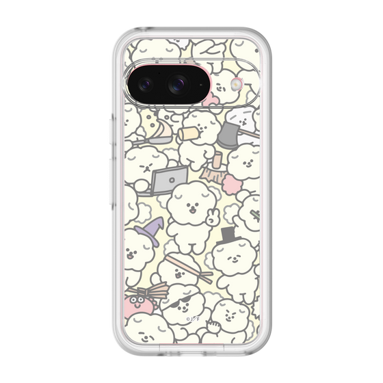 Slim Protection Premium Case［ Mossari Mosao - Fluffy - Beige ］