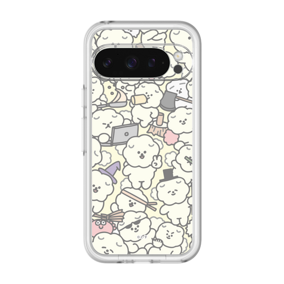Slim Protection Premium Case［ Mossari Mosao - Fluffy - Beige ］