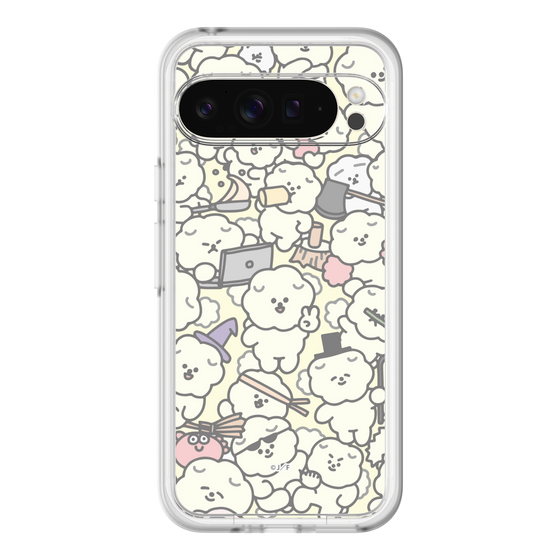Slim Protection Premium Case［ Mossari Mosao - Fluffy - Beige ］