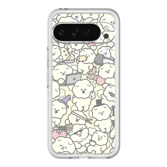 Slim Protection Premium Case［ Mossari Mosao - Fluffy - Beige ］