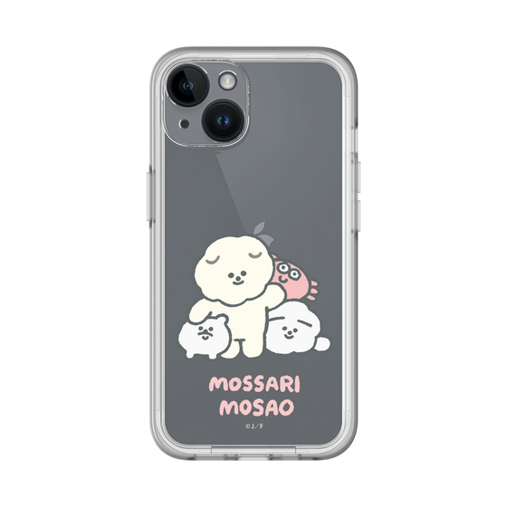 Slim Protection Premium Case［ Mossari Mosao - Everyone Together - Clear ］