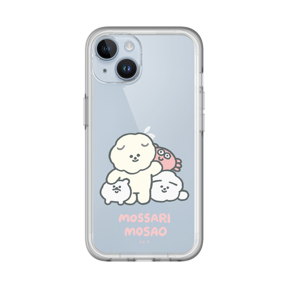Slim Protection Premium Case［ Mossari Mosao - Everyone Together - Clear ］
