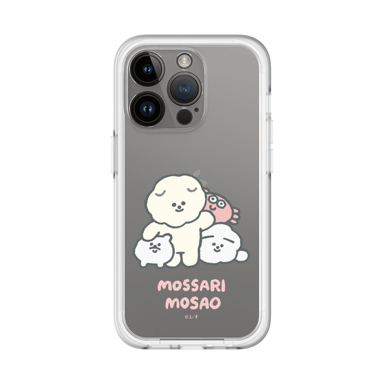 Slim Protection Premium Case［ Mossari Mosao - Everyone Together - Clear ］