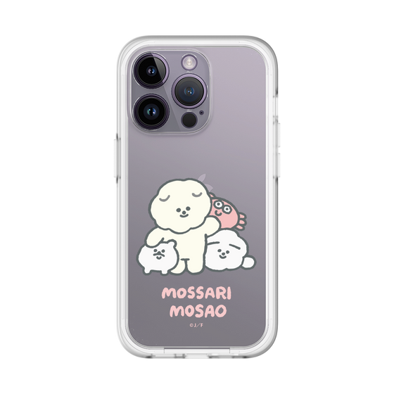 Slim Protection Premium Case［ Mossari Mosao - Everyone Together - Clear ］