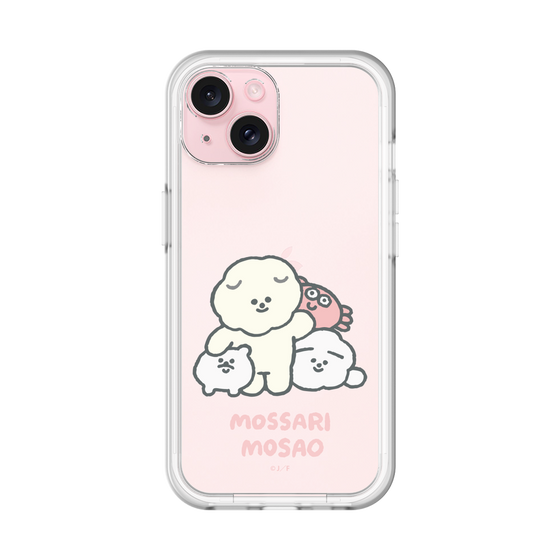 Slim Protection Premium Case［ Mossari Mosao - Everyone Together - Clear ］