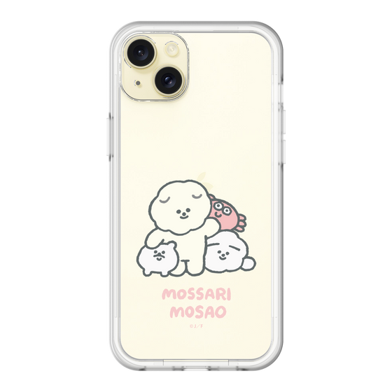 Slim Protection Premium Case［ Mossari Mosao - Everyone Together - Clear ］