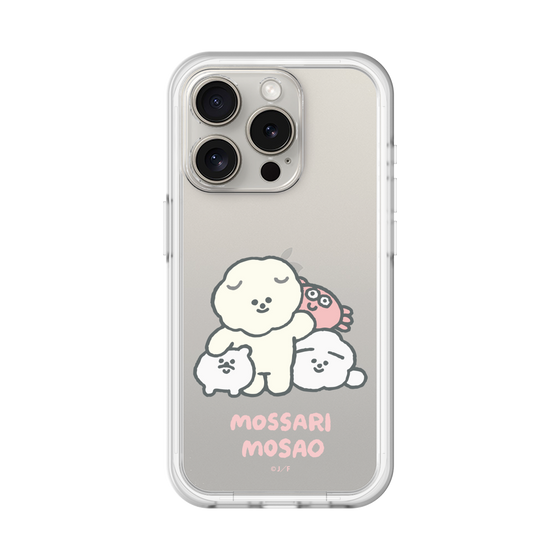 Slim Protection Premium Case［ Mossari Mosao - Everyone Together - Clear ］