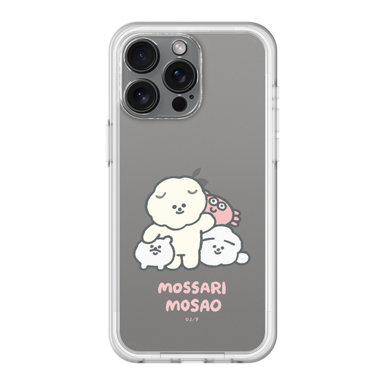 Slim Protection Premium Case［ Mossari Mosao - Everyone Together - Clear ］