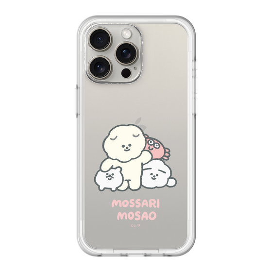 Slim Protection Premium Case［ Mossari Mosao - Everyone Together - Clear ］