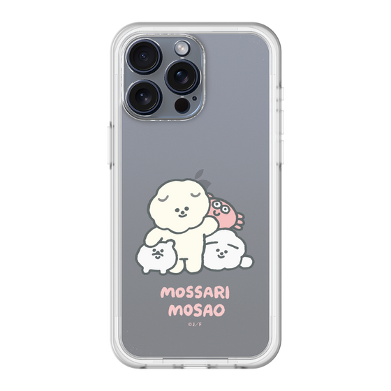 Slim Protection Premium Case［ Mossari Mosao - Everyone Together - Clear ］