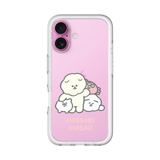 Slim Protection Premium Case［ Mossari Mosao - Everyone Together - Clear ］