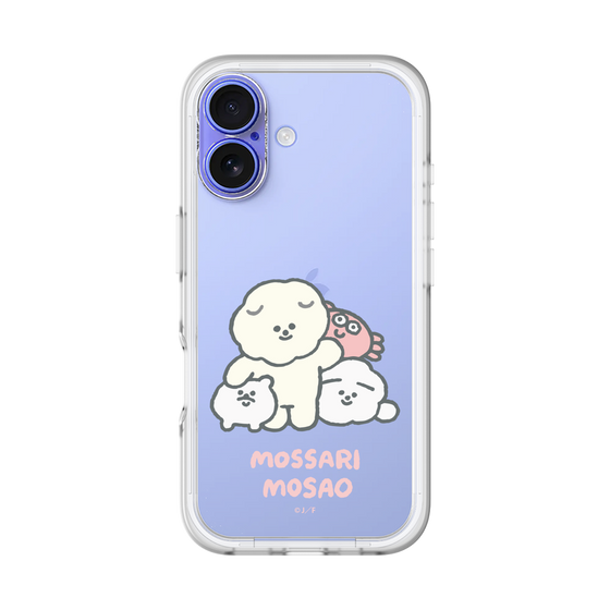 Slim Protection Premium Case［ Mossari Mosao - Everyone Together - Clear ］
