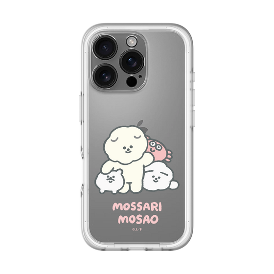 Slim Protection Premium Case［ Mossari Mosao - Everyone Together - Clear ］