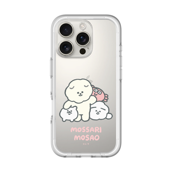 Slim Protection Premium Case［ Mossari Mosao - Everyone Together - Clear ］