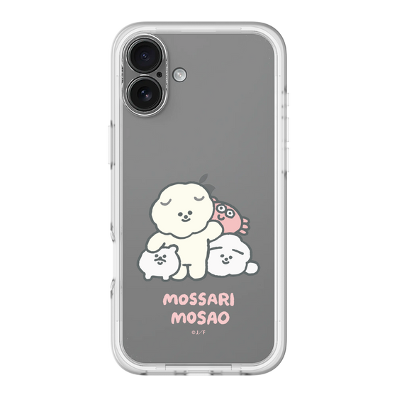 Slim Protection Premium Case［ Mossari Mosao - Everyone Together - Clear ］