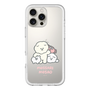 Slim Protection Premium Case［ Mossari Mosao - Everyone Together - Clear ］