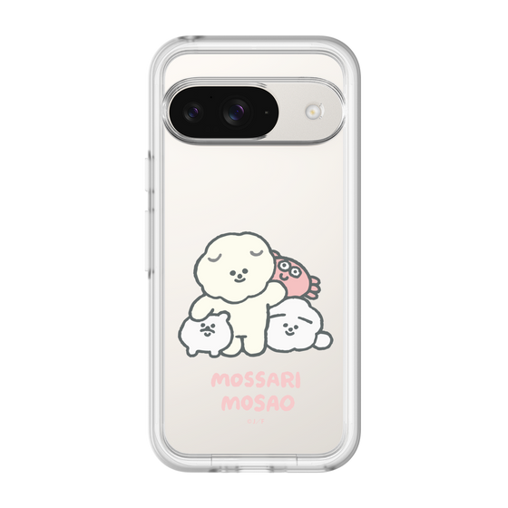 Slim Protection Premium Case［ Mossari Mosao - Everyone Together - Clear ］