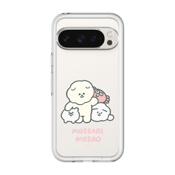 Slim Protection Premium Case［ Mossari Mosao - Everyone Together - Clear ］