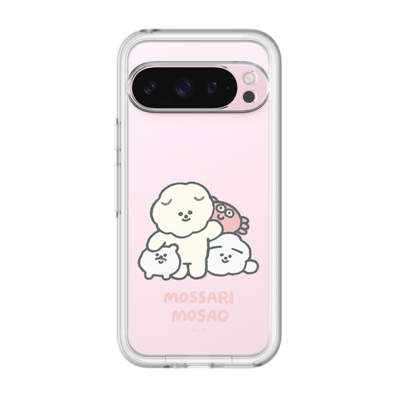Slim Protection Premium Case［ Mossari Mosao - Everyone Together - Clear ］