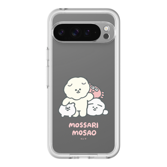 Slim Protection Premium Case［ Mossari Mosao - Everyone Together - Clear ］