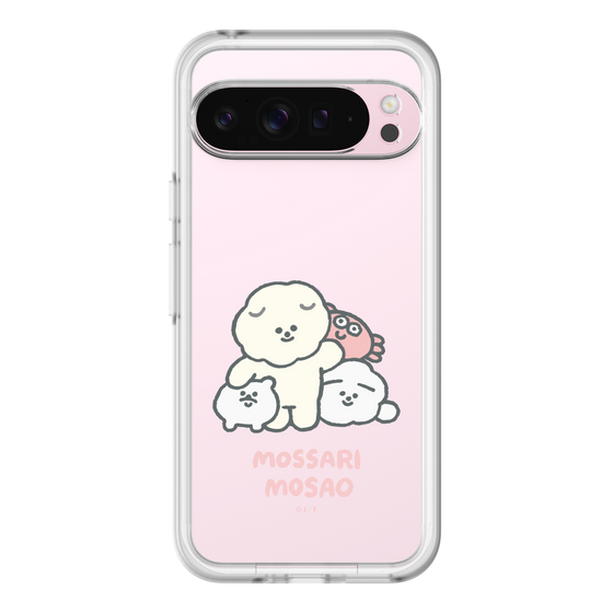 Slim Protection Premium Case［ Mossari Mosao - Everyone Together - Clear ］