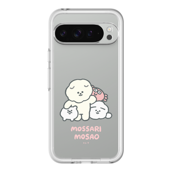 Slim Protection Premium Case［ Mossari Mosao - Everyone Together - Clear ］
