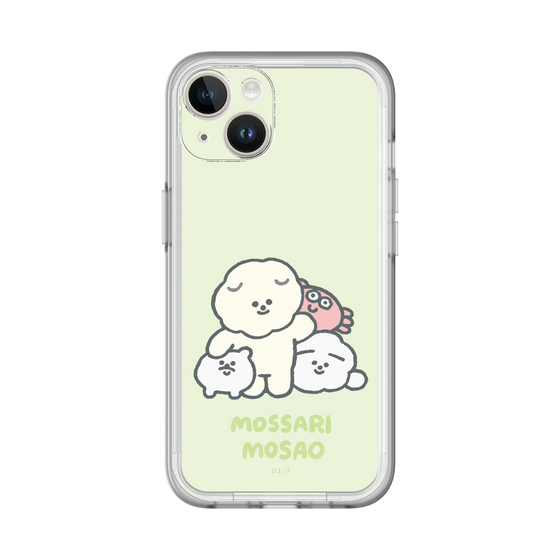 Slim Protection Premium Case［ Mossari Mosao - Everyone Together - Green ］