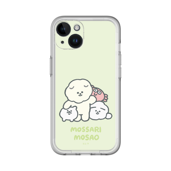 Slim Protection Premium Case［ Mossari Mosao - Everyone Together - Green ］