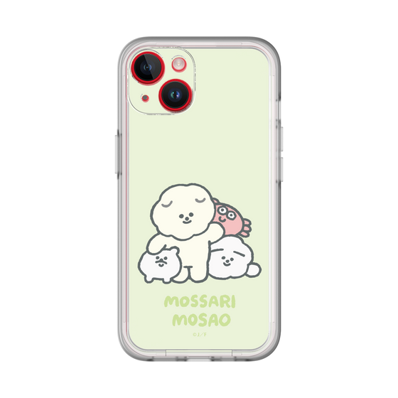 Slim Protection Premium Case［ Mossari Mosao - Everyone Together - Green ］