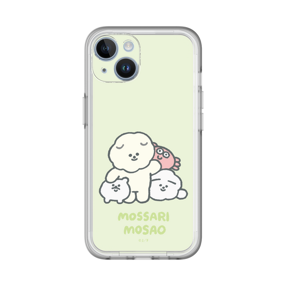 Slim Protection Premium Case［ Mossari Mosao - Everyone Together - Green ］