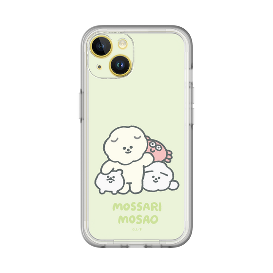 Slim Protection Premium Case［ Mossari Mosao - Everyone Together - Green ］