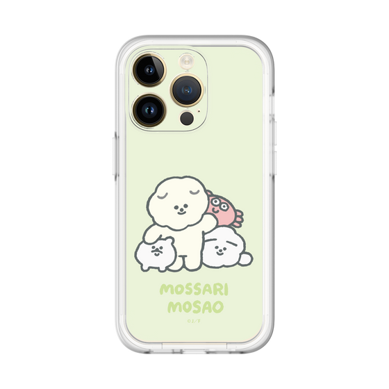 Slim Protection Premium Case［ Mossari Mosao - Everyone Together - Green ］