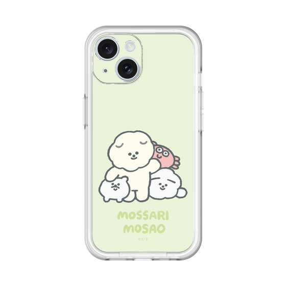 Slim Protection Premium Case［ Mossari Mosao - Everyone Together - Green ］