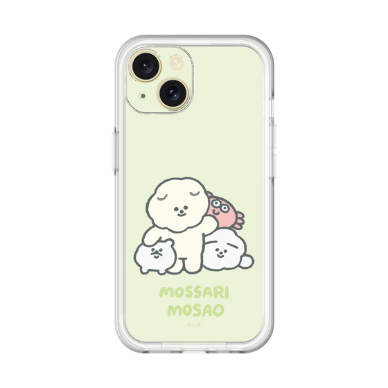 Slim Protection Premium Case［ Mossari Mosao - Everyone Together - Green ］