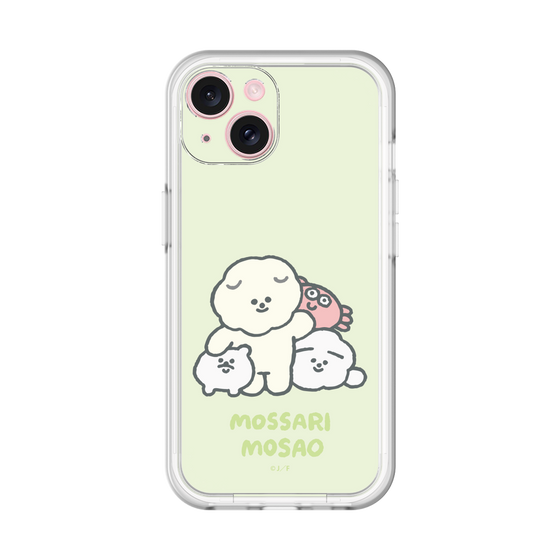 Slim Protection Premium Case［ Mossari Mosao - Everyone Together - Green ］
