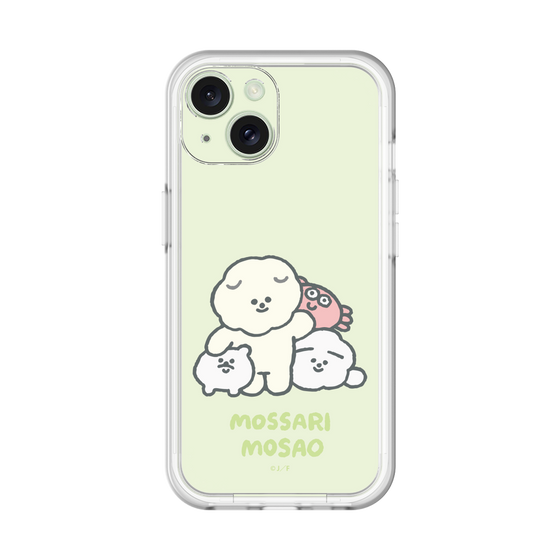 Slim Protection Premium Case［ Mossari Mosao - Everyone Together - Green ］