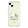 Slim Protection Premium Case［ Mossari Mosao - Everyone Together - Green ］