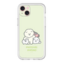 Slim Protection Premium Case［ Mossari Mosao - Everyone Together - Green ］