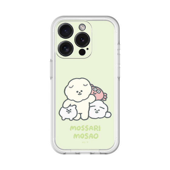 Slim Protection Premium Case［ Mossari Mosao - Everyone Together - Green ］